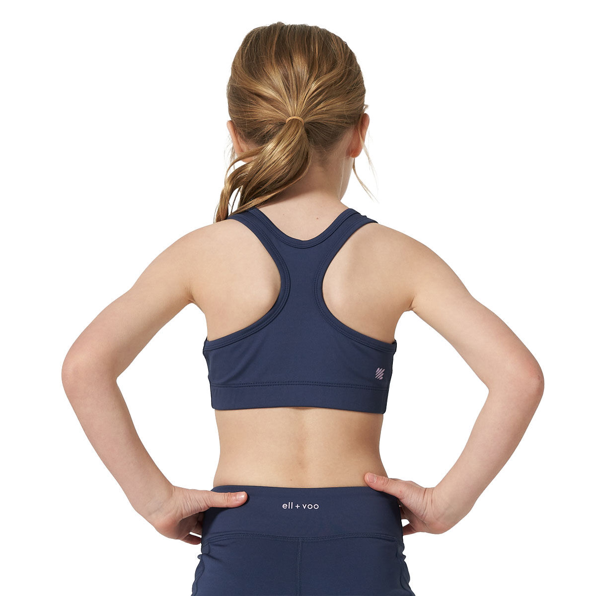 Ell/Voo Kids Core Essentials Crop Top