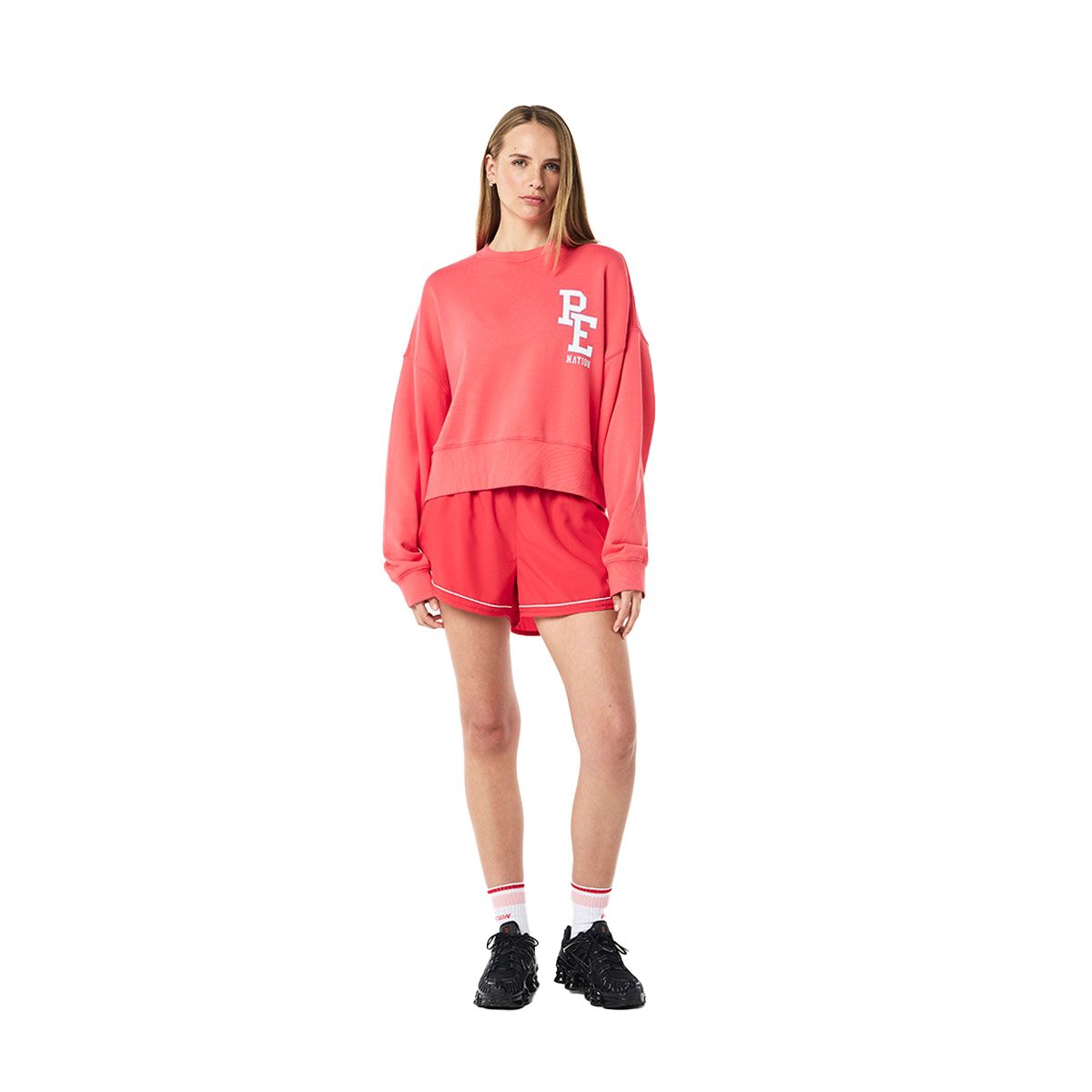P.E Nation Womens Axis Crew Sweatshirt