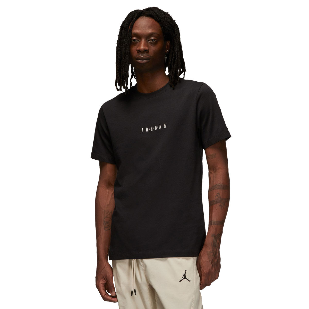 Jordan Air Mens Jumpman Embroidered Tee