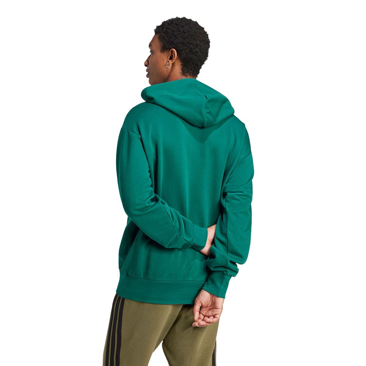 adidas Mens FeelCozy Fleece Pullover Hoodie
