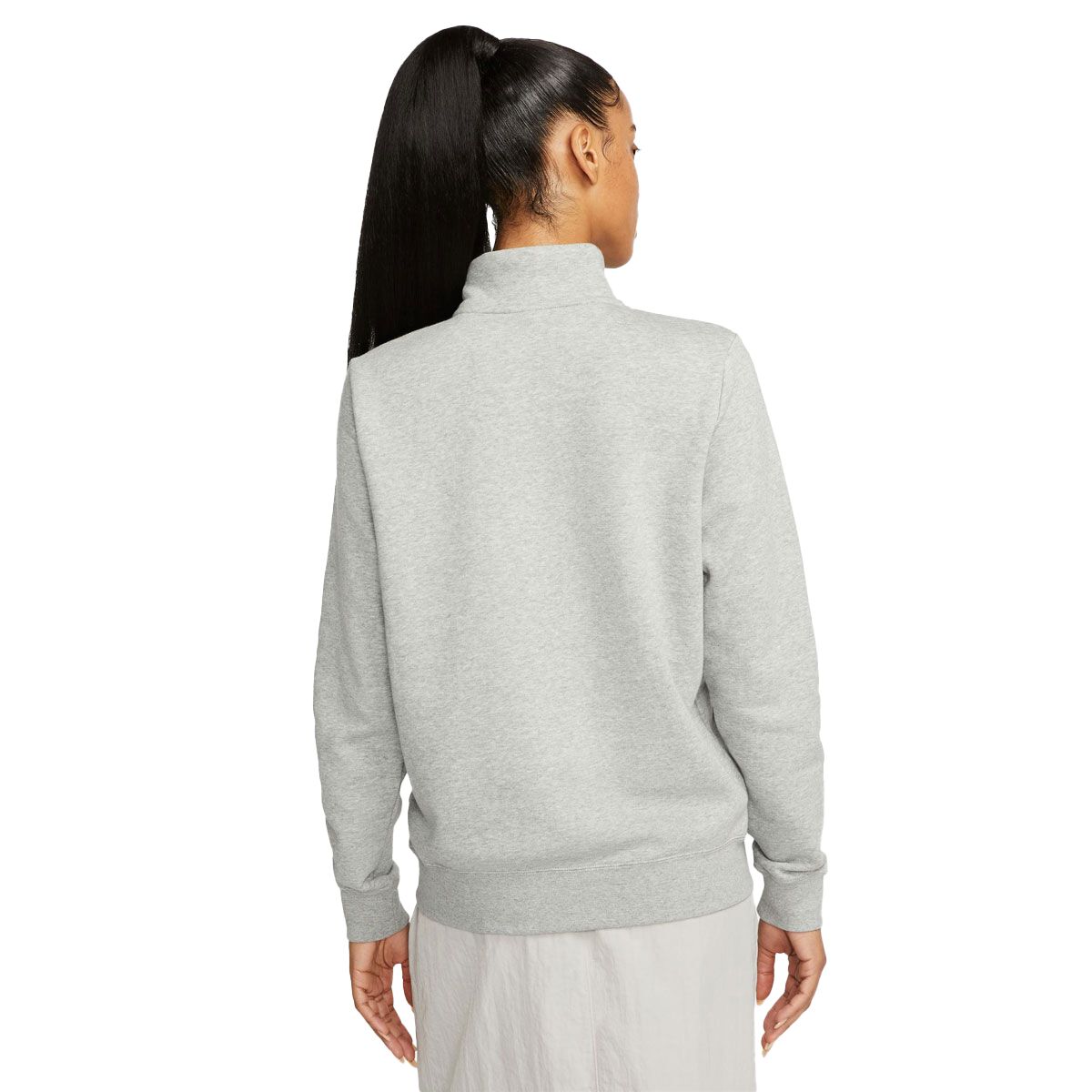 Nike Womens Sportswear Club Fleece Half Zip Pullover