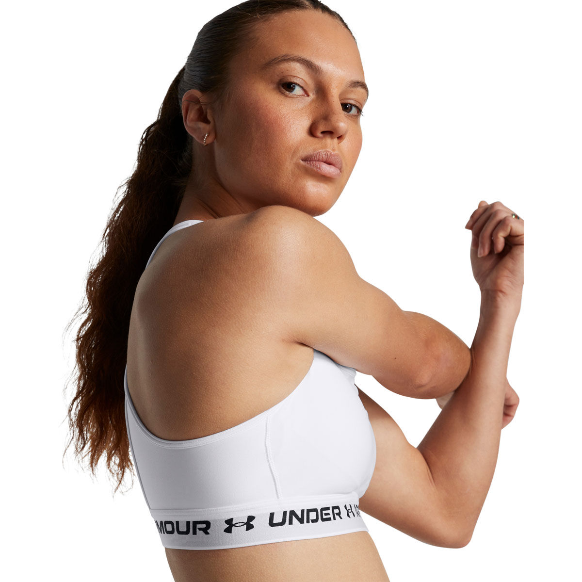 Under Armour Womens Crossback Mid Support Sports Bra