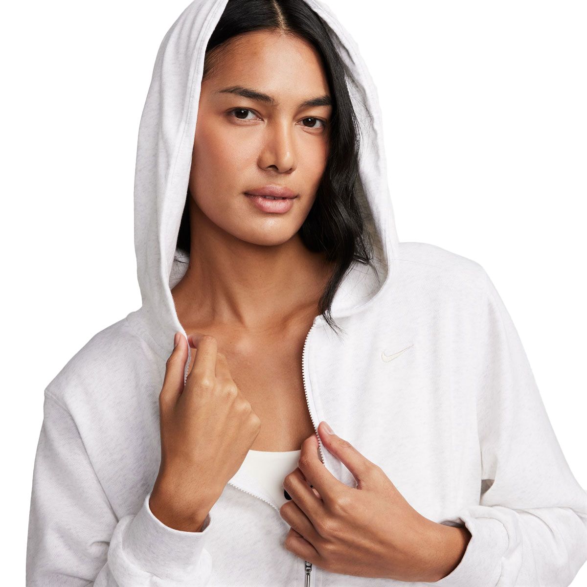 Nike Womens Sportswear Chill French Terry Full Zip Hoodie