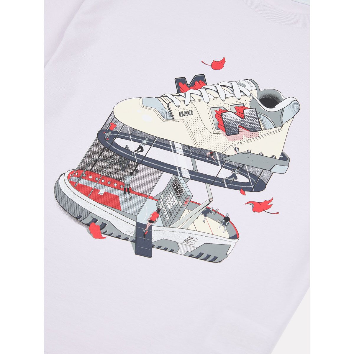 New Balance Junior Fitness Centre Illustrated Graphic Tee