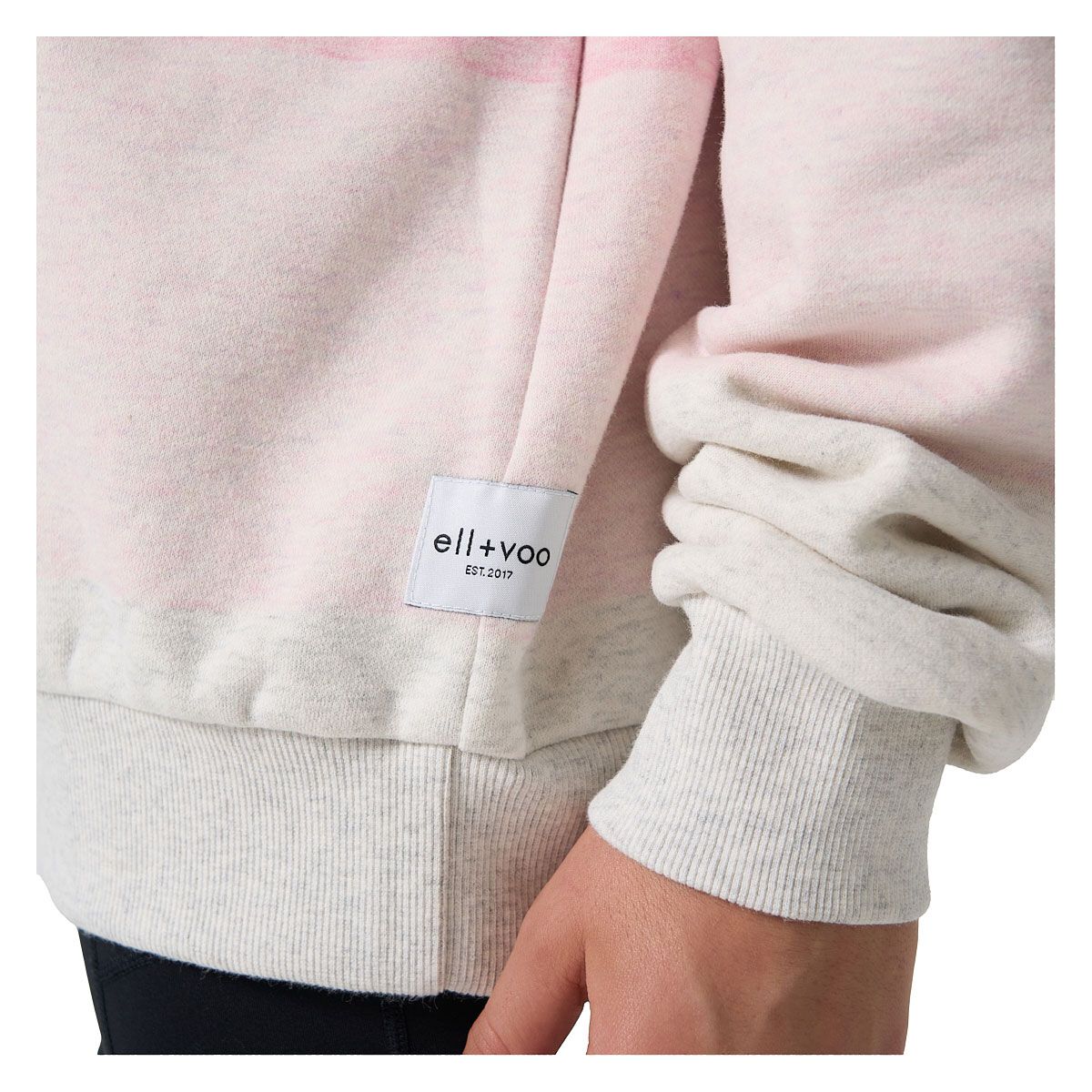 Ell/Voo Junior Sachi Fleece Crew Sweatshirt