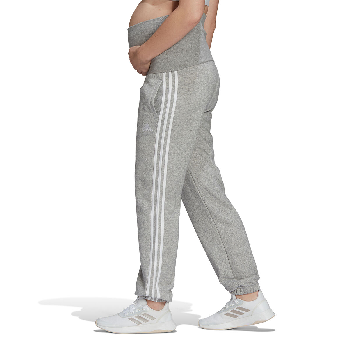 adidas Womens Essentials 3-Stripes Maternity Pants