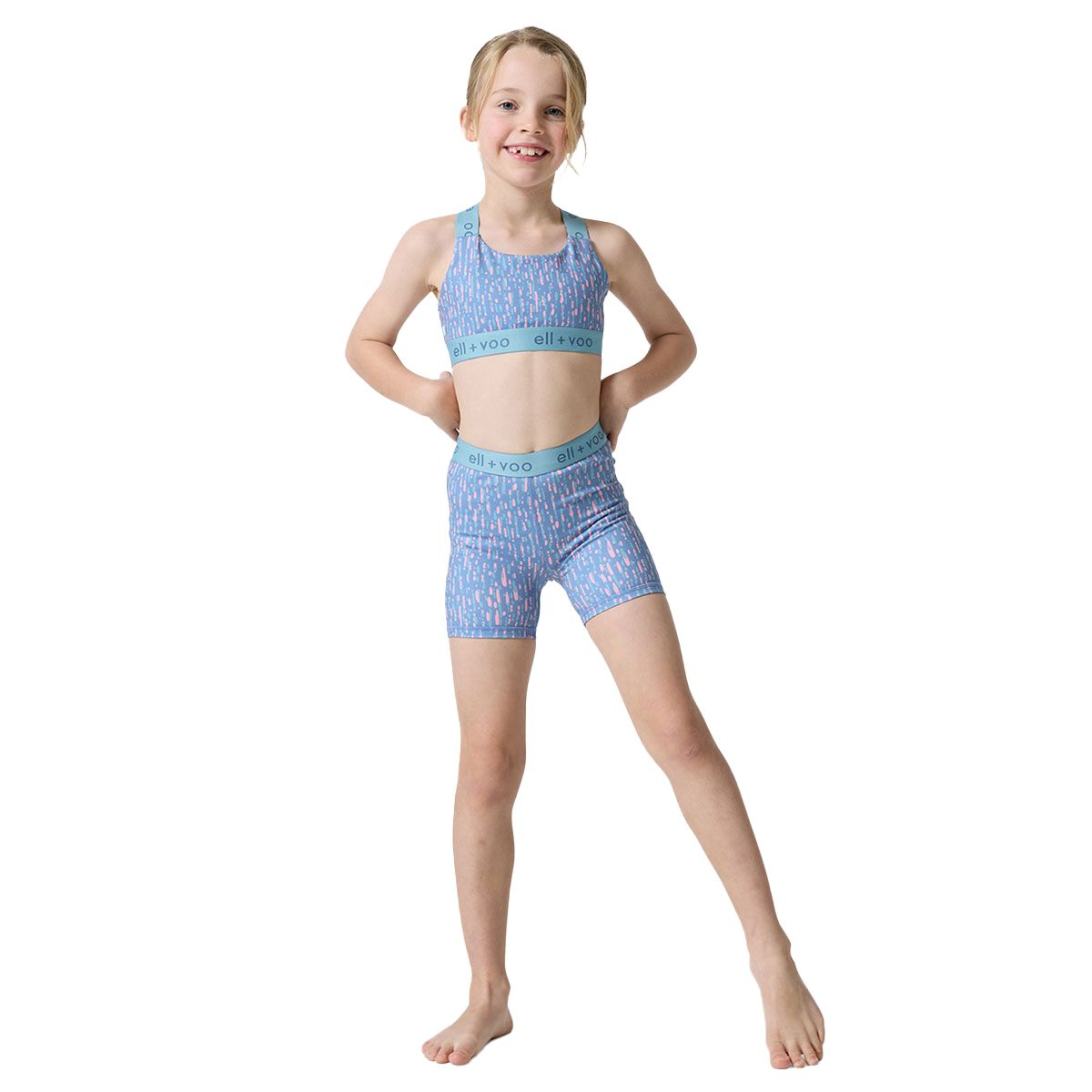 Ell/Voo Junior Girls Naomi 4 Inch Tights