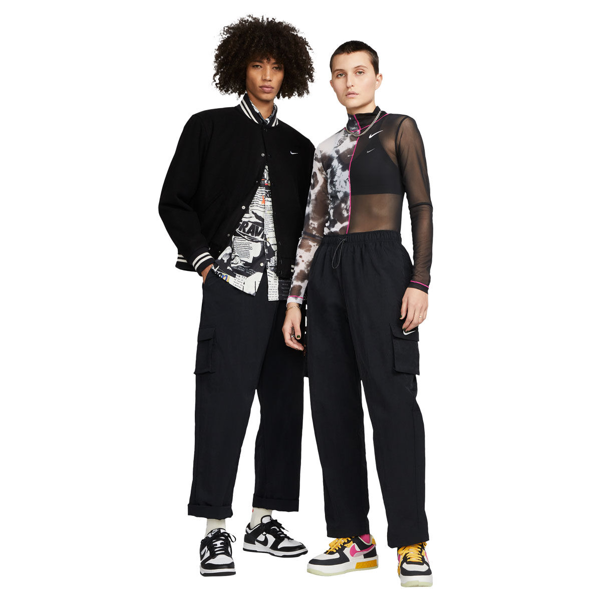 Nike Womens Sportswear Essential Woven High Rise Cargo Pants