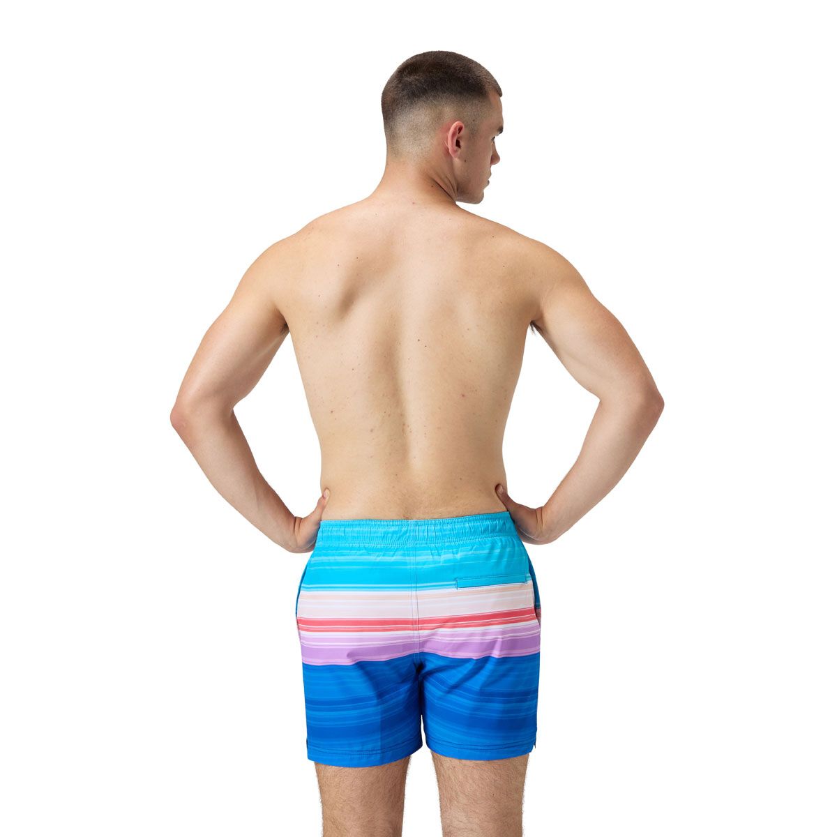 Speedo Mens Print Redondo Edge 16 Inch Volley Board Shorts