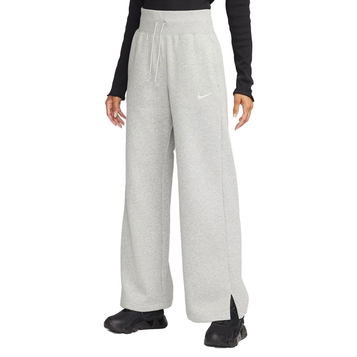 Nike Womens Phoenix Fleece High Rise Wide Leg Track Pants