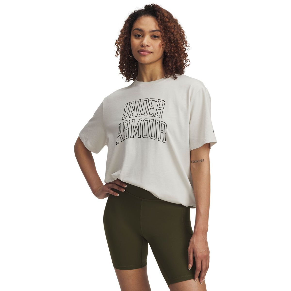 Under Armour Womens Rival Oversized Campus Tee