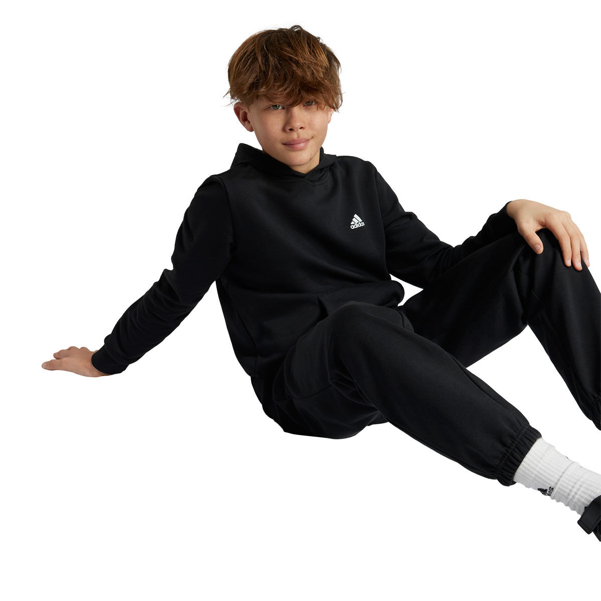 adidas Junior Feel Cozy Fleece Pullover Hoodie