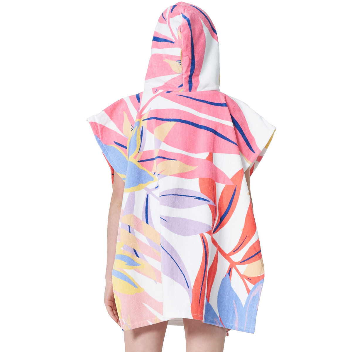 Tahwalhi Girls Psychedelic Palm Hooded Towel