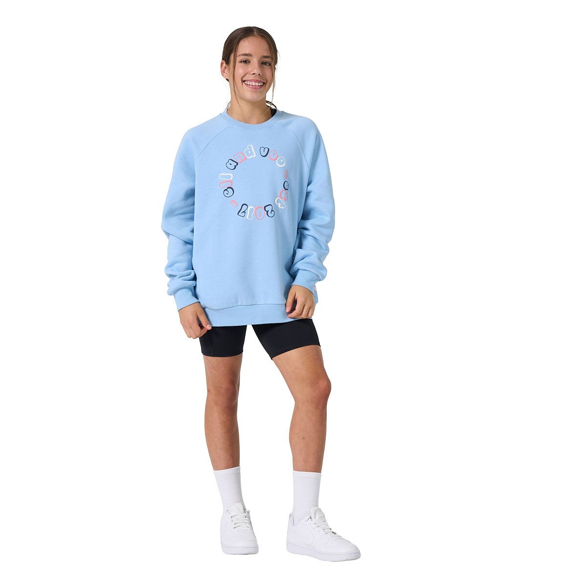 Ell/Voo Junior Mae Fleece Crew Sweatshirt