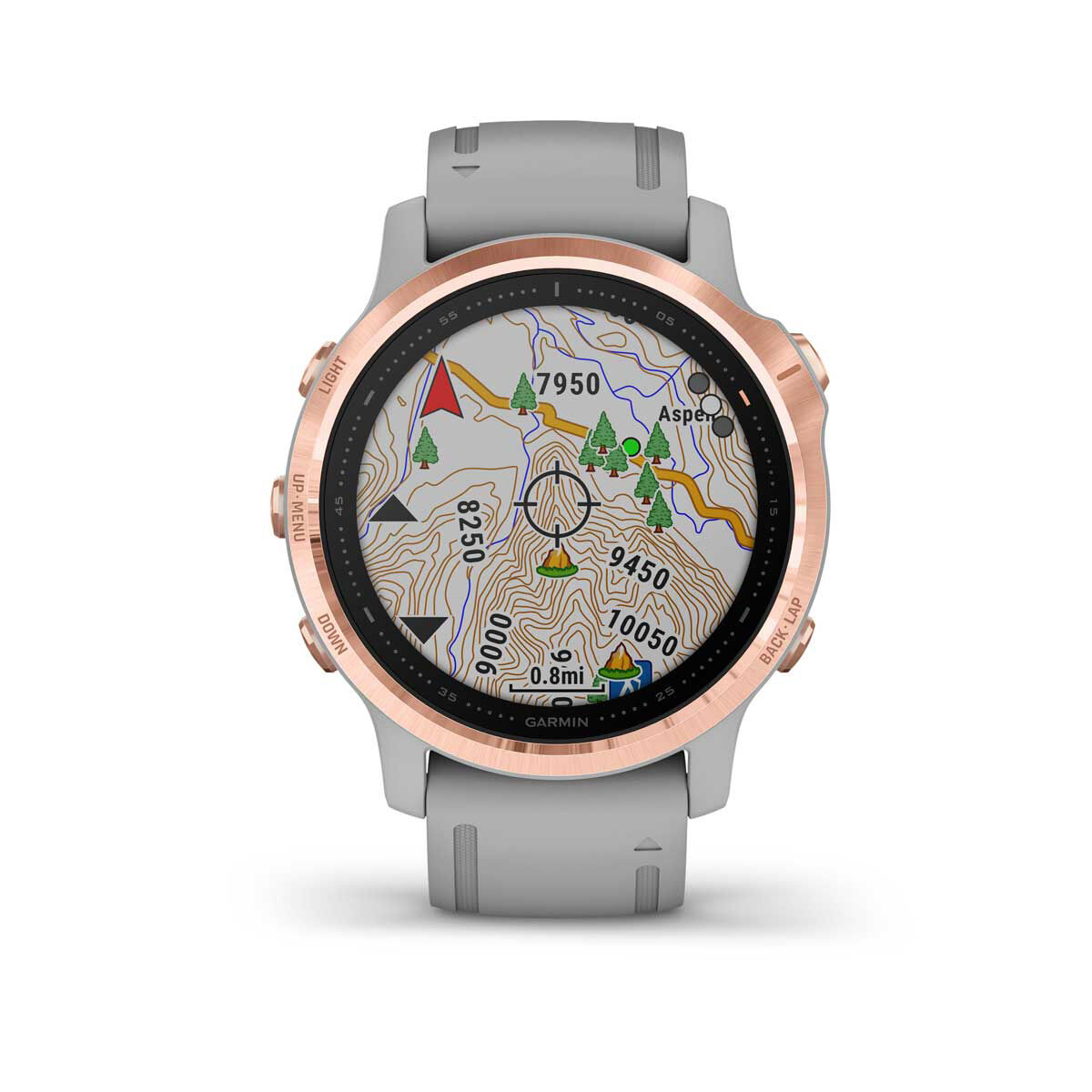 Garmin Fenix 6S Sapphire Watch - Rose Gold