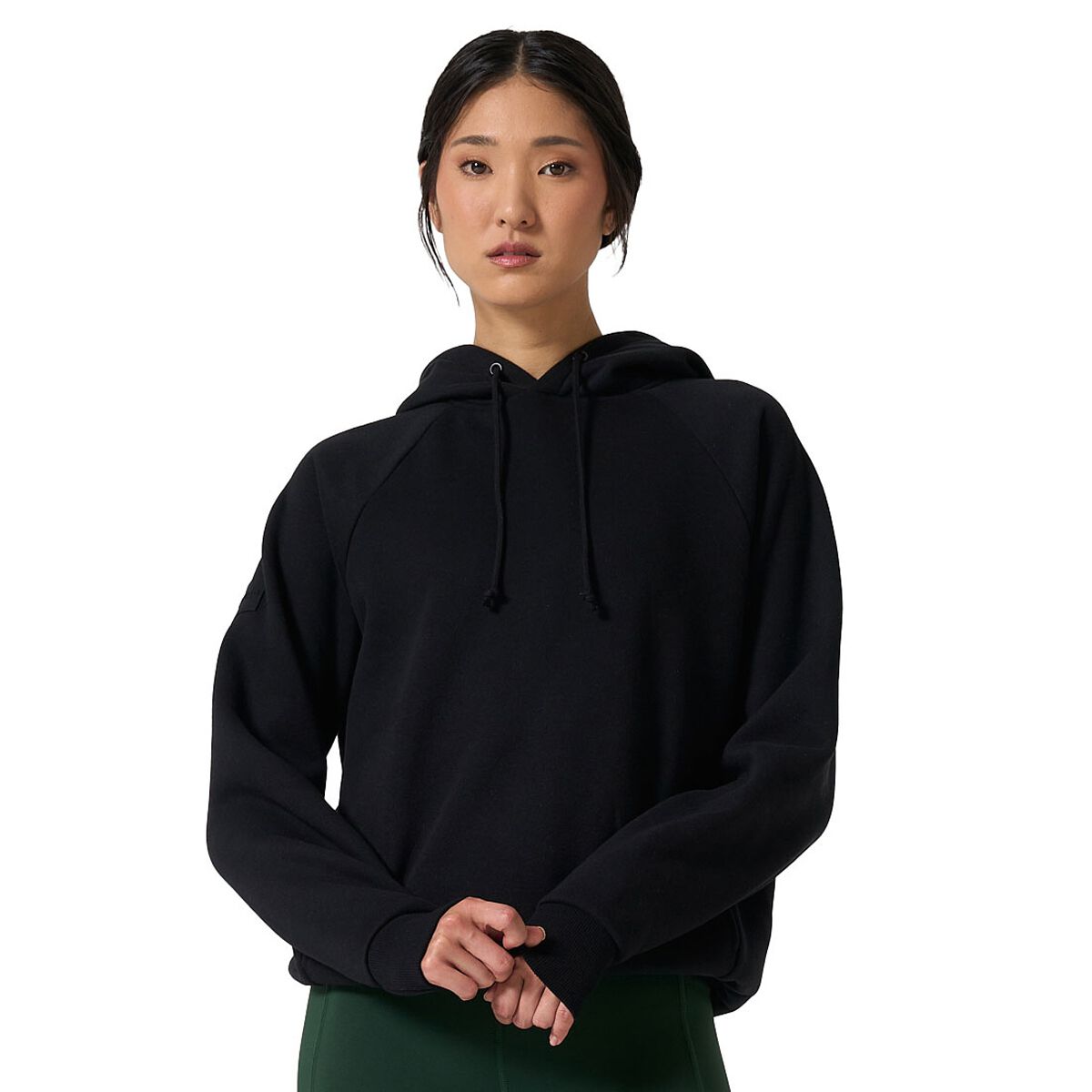 Ell/Voo Womens Mae Fleece Pullover Hoodie