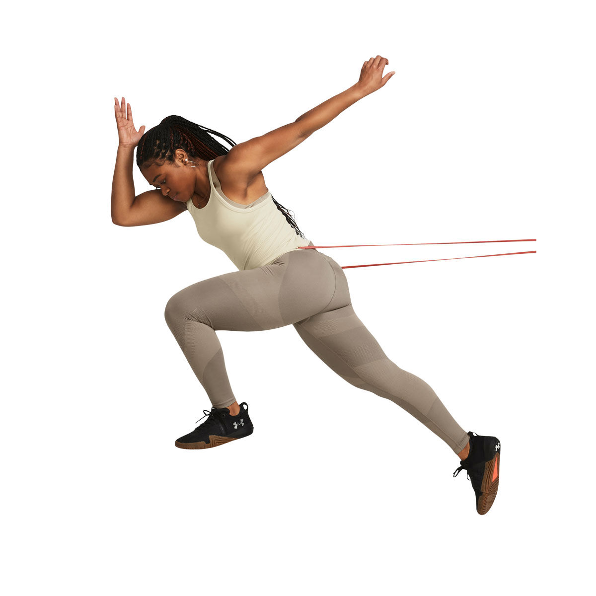 Under Armour Womens Rush Seamless Ankle Tights