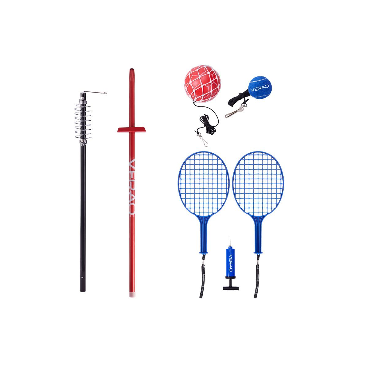 Verao Height Adjustable Tennis and Soccer Set