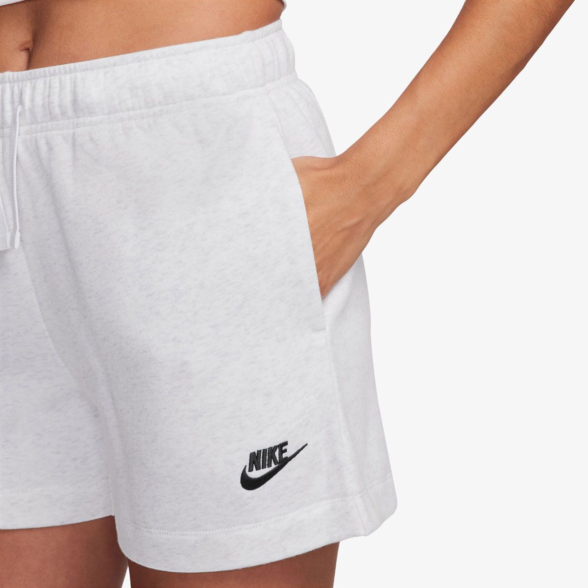 Nike Womens Sportswear Club Fleece Mid Rise Shorts