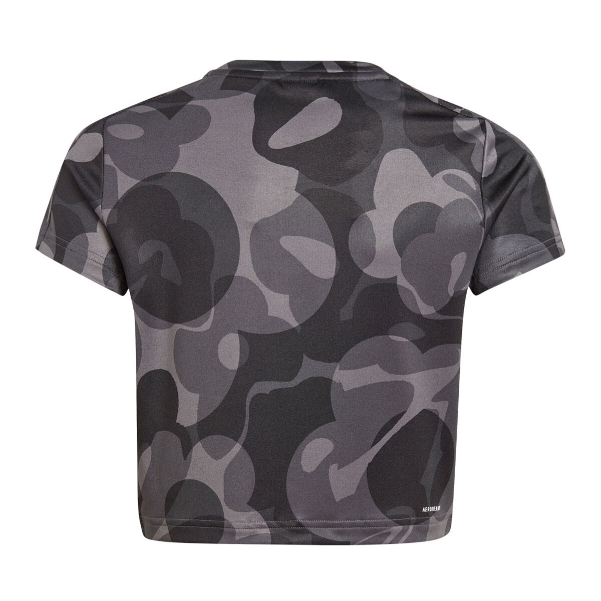 adidas Junior Train Essentials AEROREADY All Over Print Crop Tee