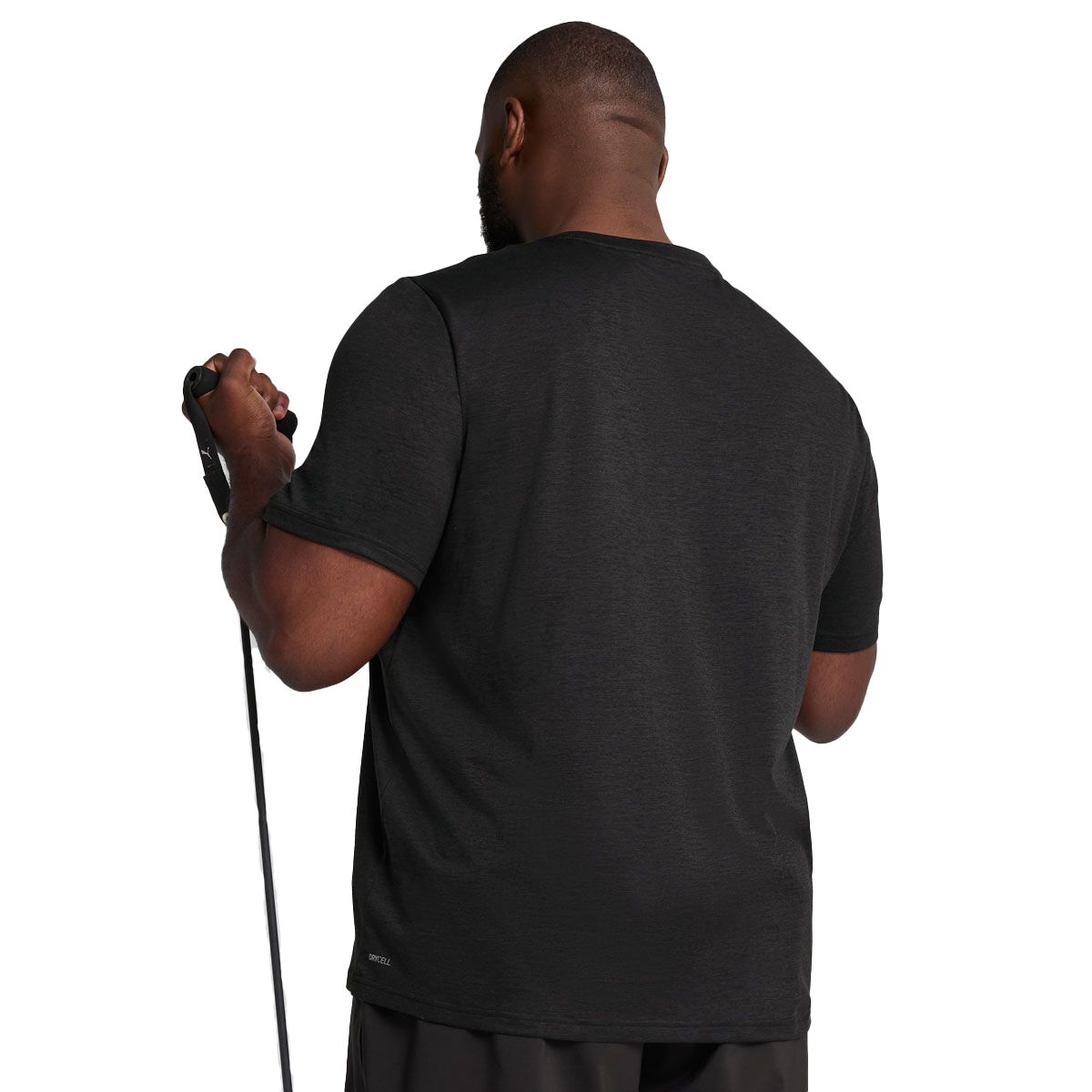 PUMA Mens Train All Day Essentials Heather Training Tee