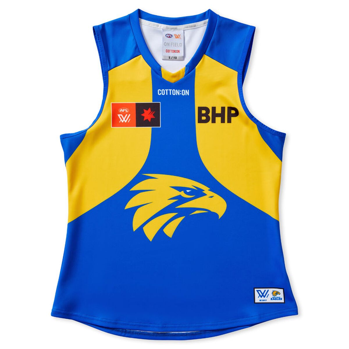 West Coast Eagles Womens AFLW Home Guernsey