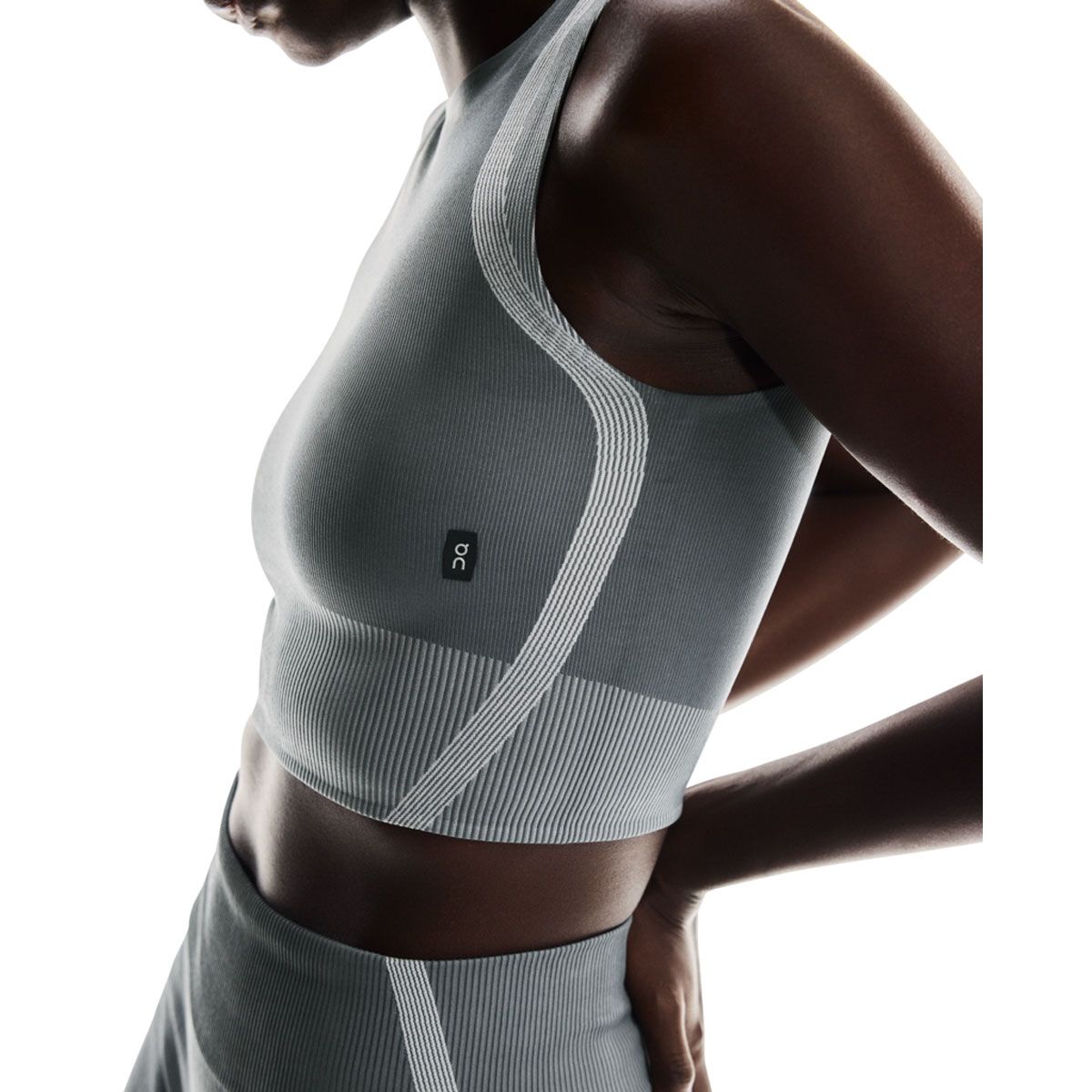 On Womens Studio Knit Crop Top