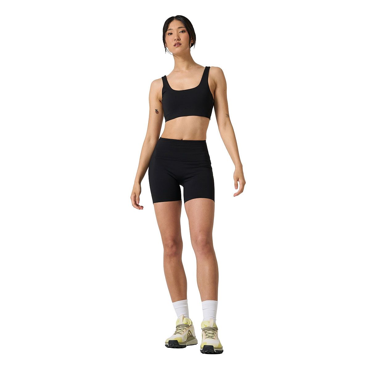 Ell/Voo Womens Hera Crop Sports Bra