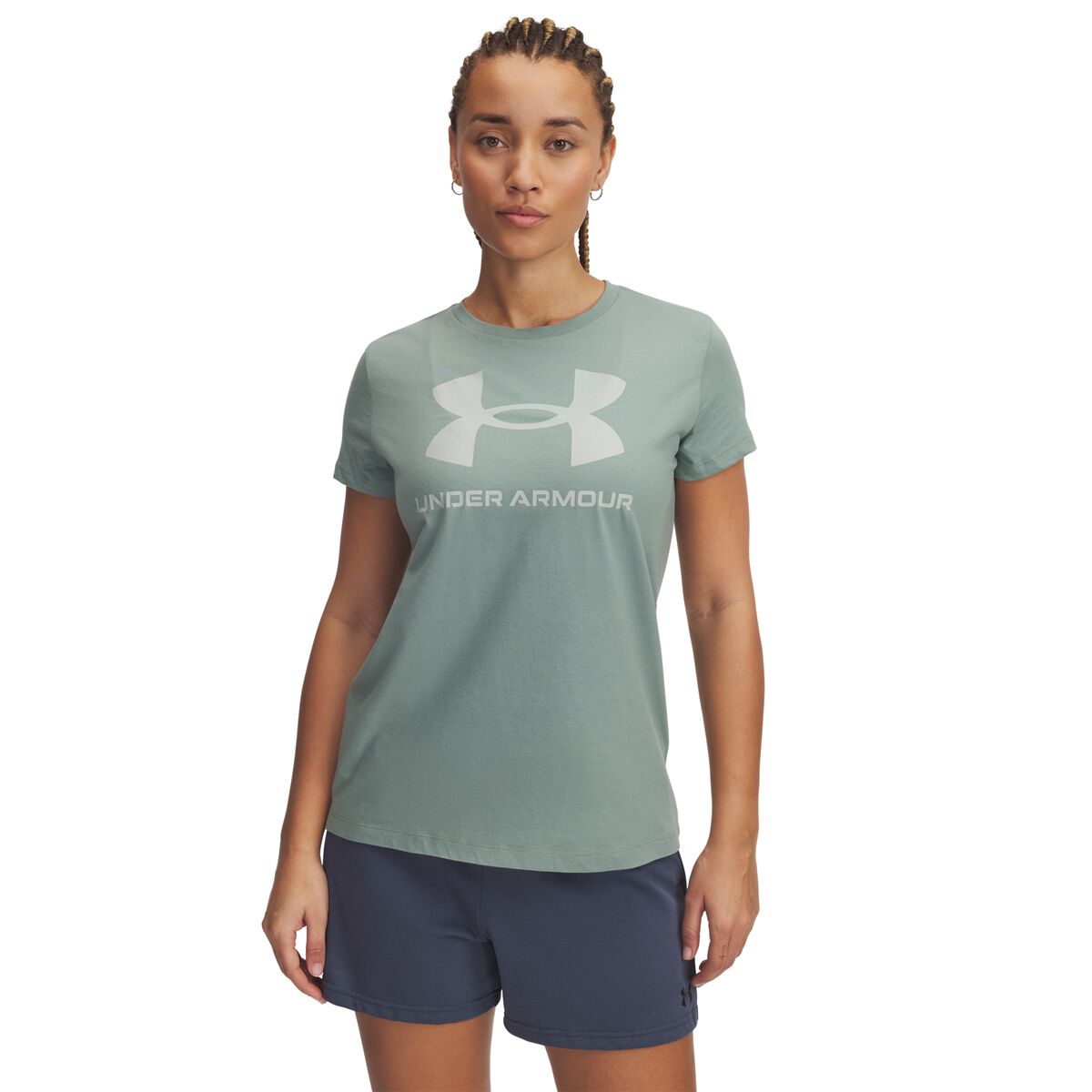 Under Armour Womens Rival Logo Tee