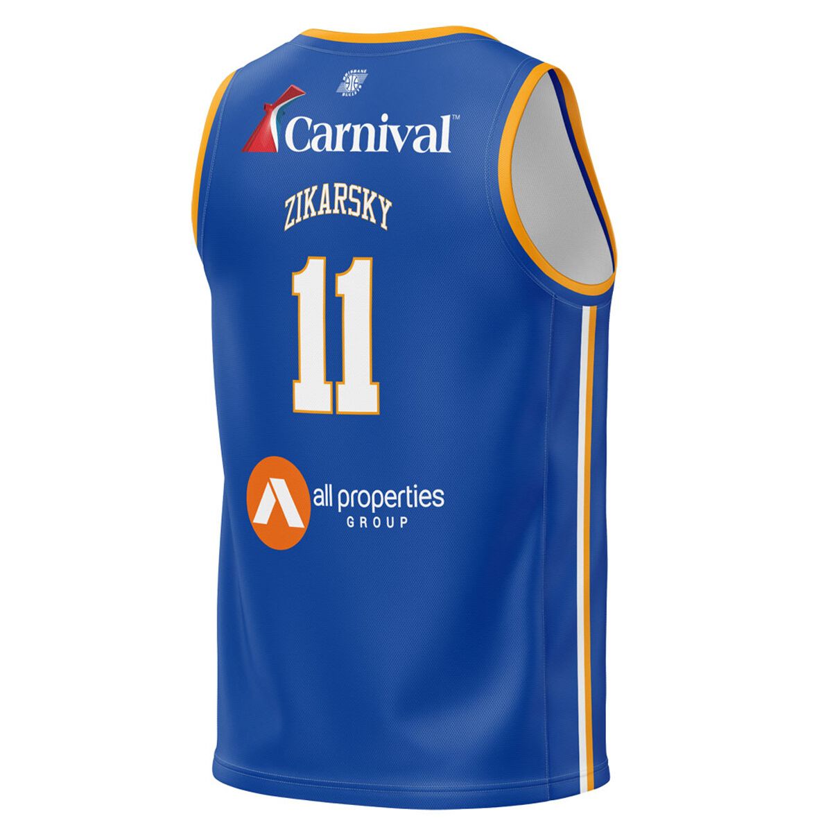 Brisbane Bullets Kids Rocco Zikarsky 2024 Heritage Basketball Jersey