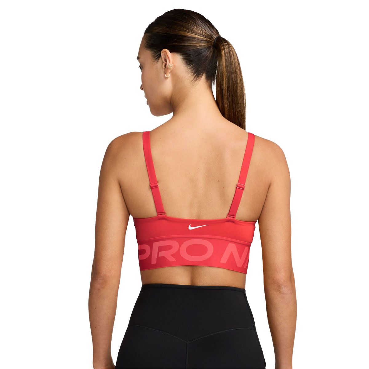 Nike Pro Womens Indy Plunge Dri-FIT Medium Support Sports Bra