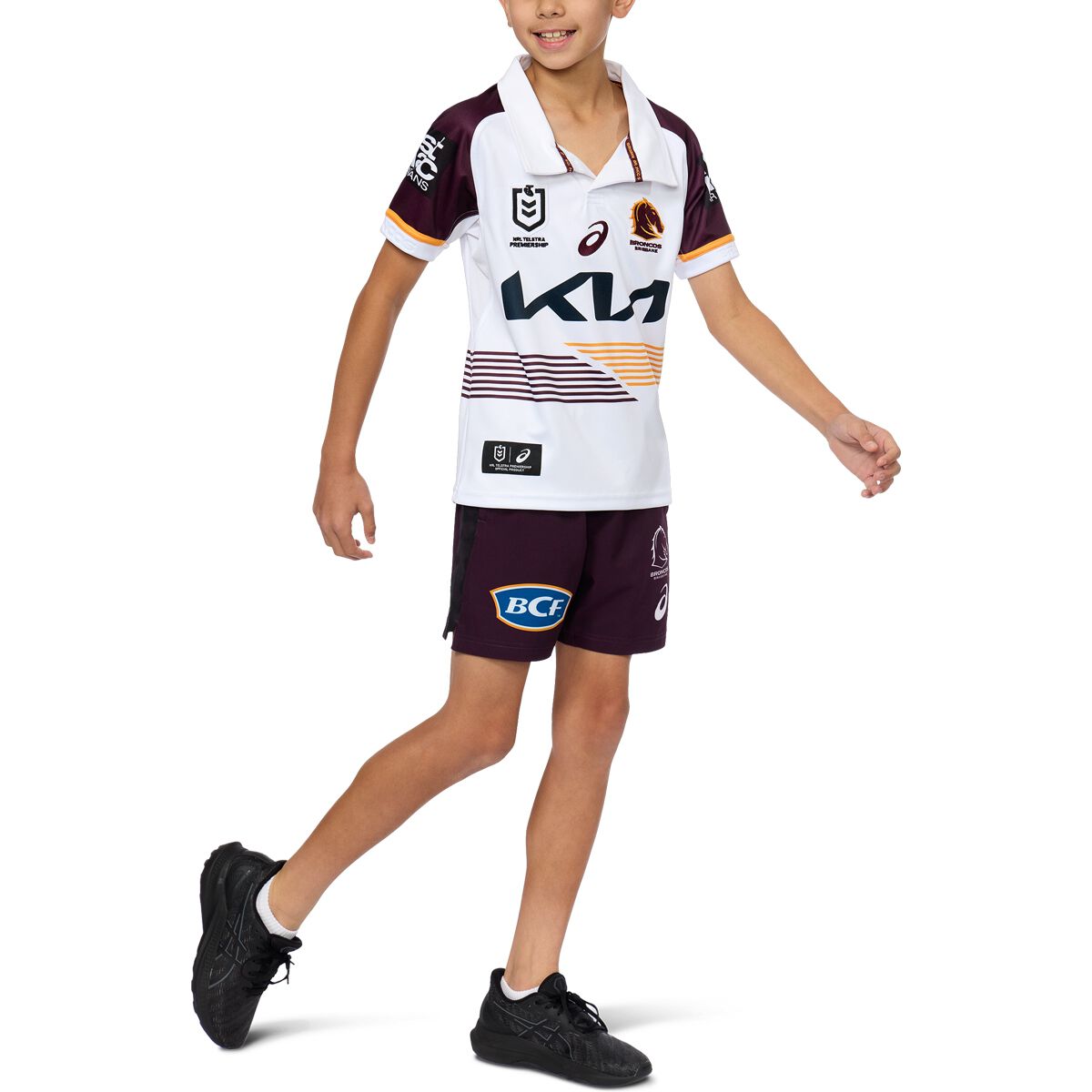 Brisbane Broncos 2025 Kids Away Jersey
