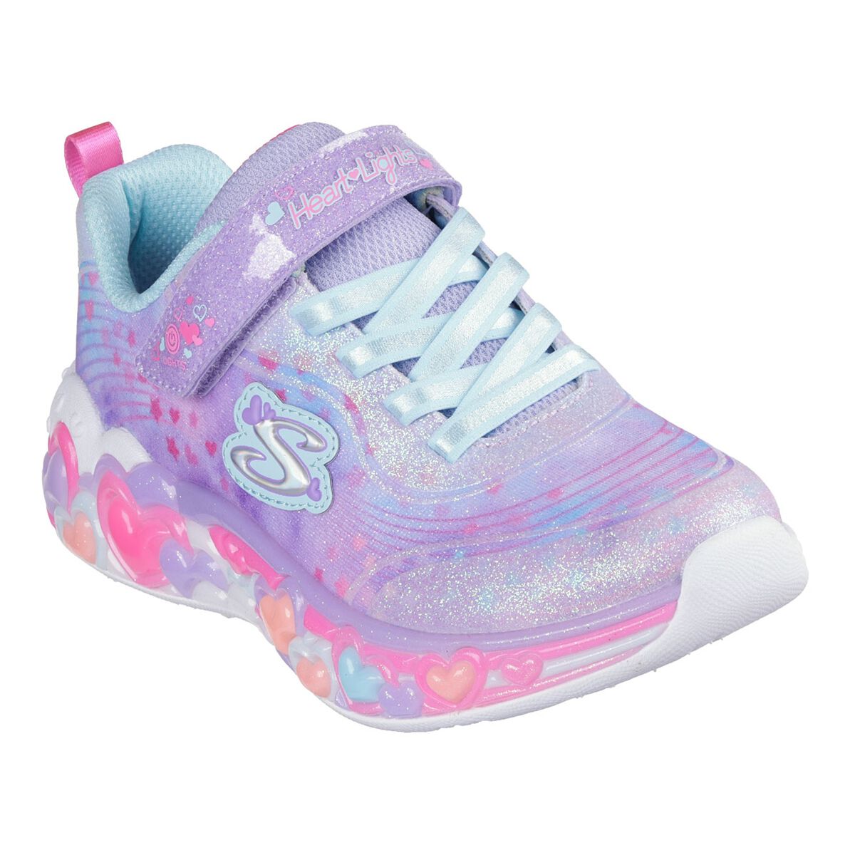 Skechers Eternal Heart Lights PS Kids Casual Shoes