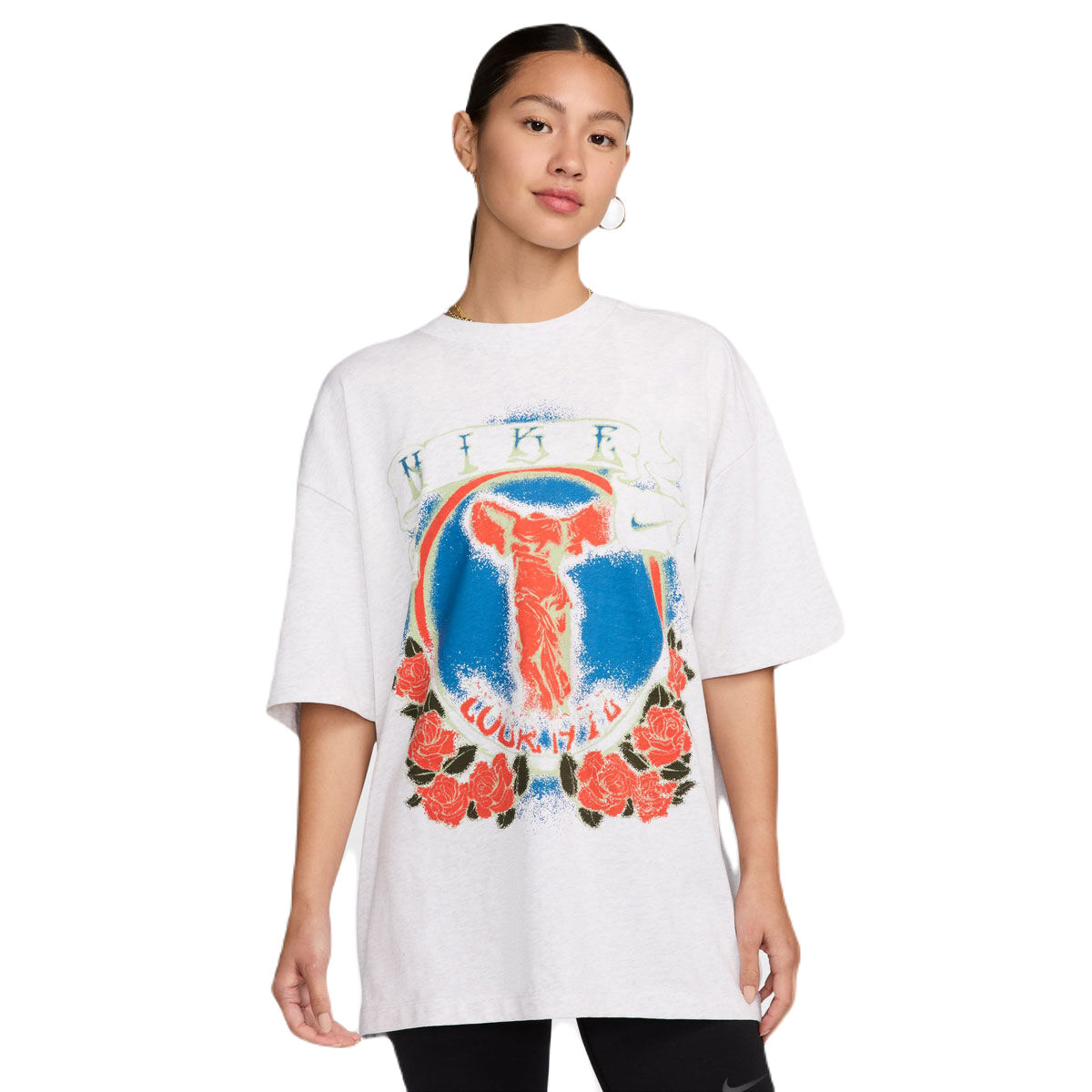 Nike Womens Sportswear Essentials Gel Band Oversized Tee