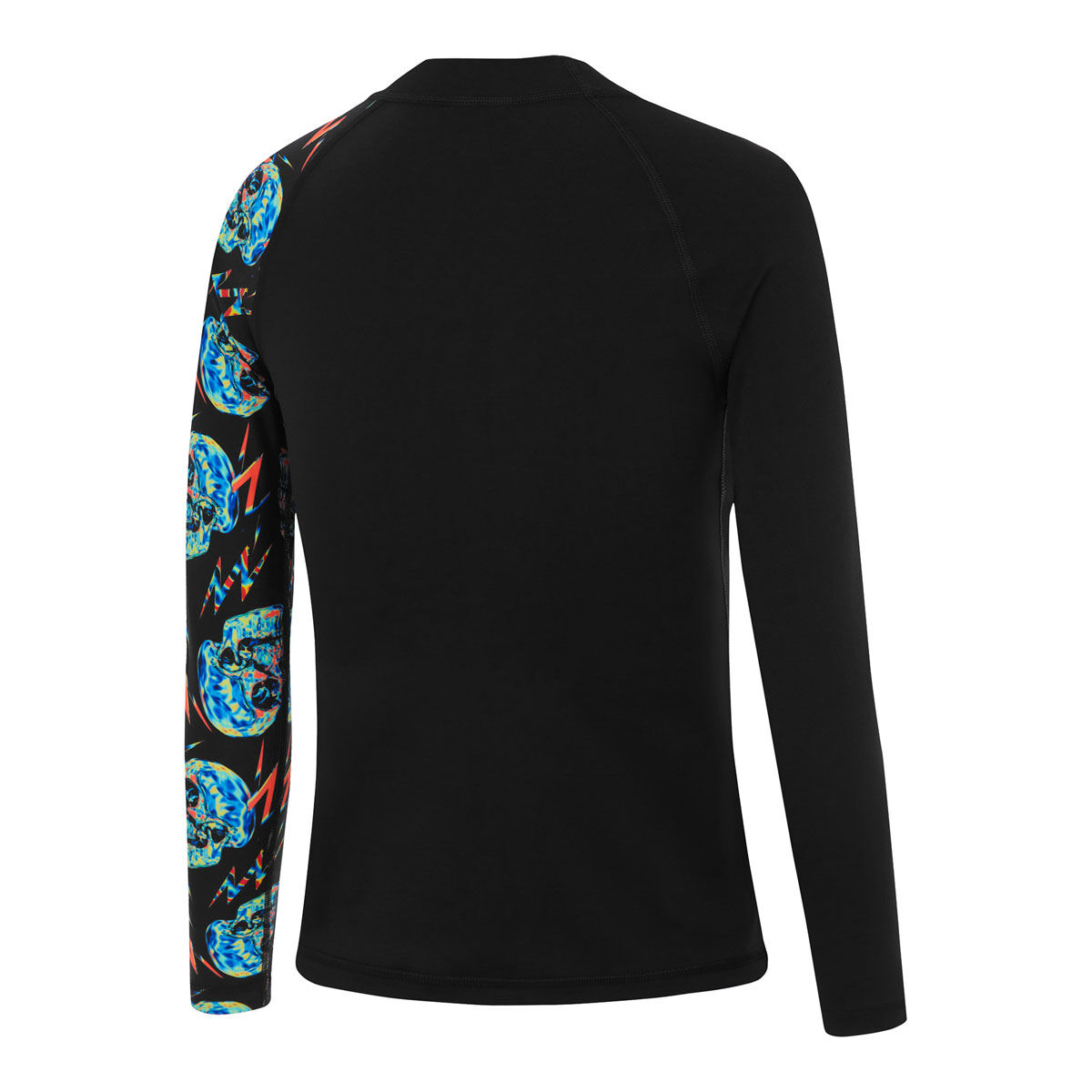 Speedo Boys Endurance+ Skull Long Sleeve Rash Top