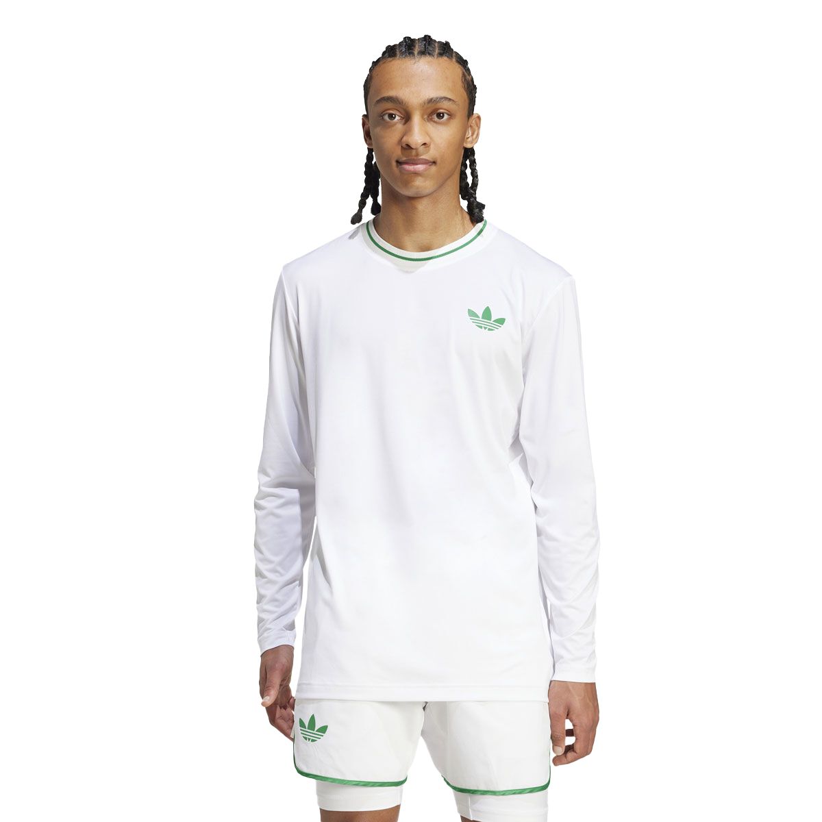adidas Mens Long Sleeve Pro Tennis Top
