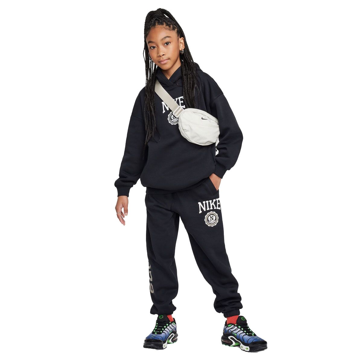 Nike Junior Sportswear Club Fleece Graphic Star Loose Track Pants