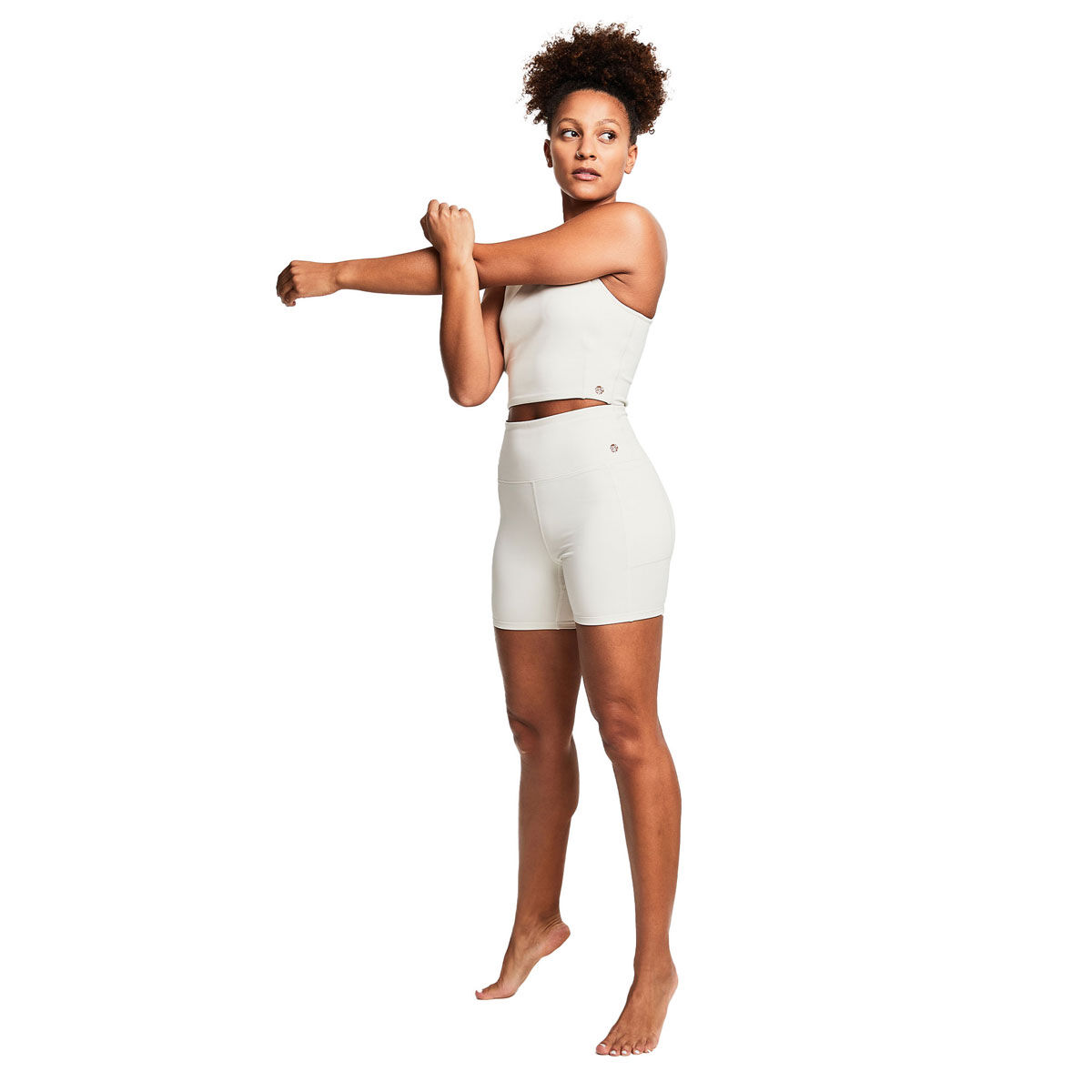 Bahe Womens Dinamica High Rise Shorts