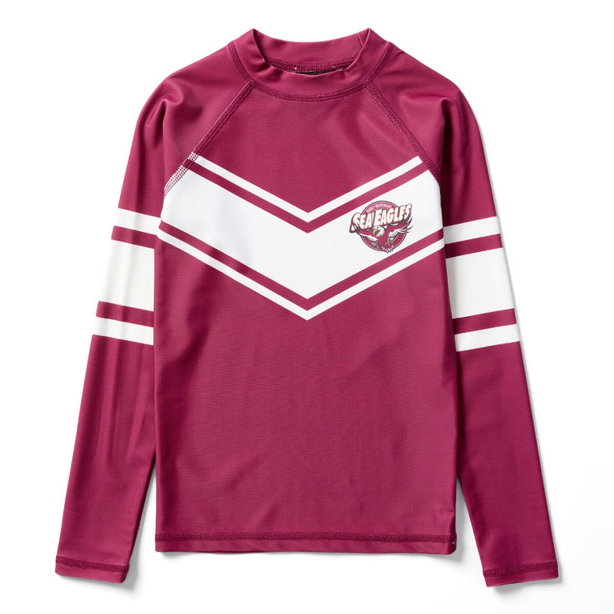 Manly Warringah Sea Eagles Kids Swim Rash Top
