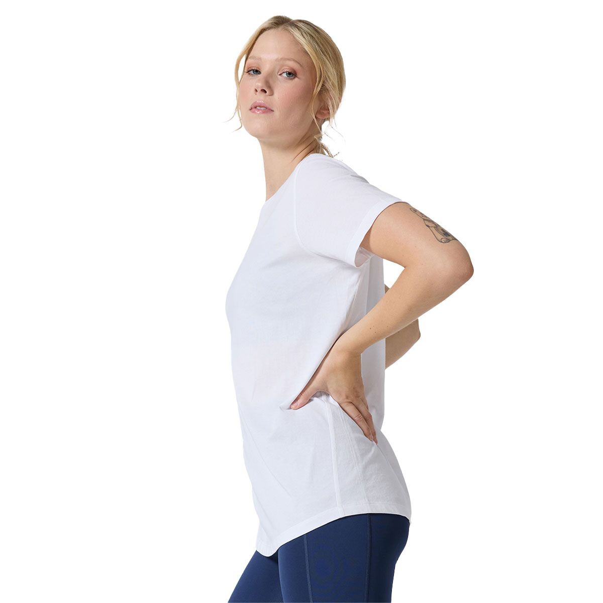 Ell/Voo Womens Essentials Training Long Tee