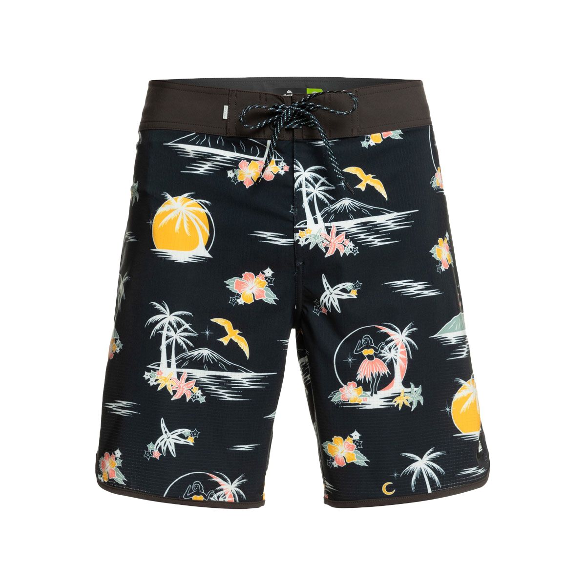 Quiksilver Mens Highline Scallop 19 Board Shorts
