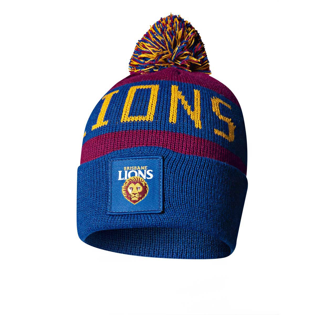 Brisbane Lions Bar Beanie