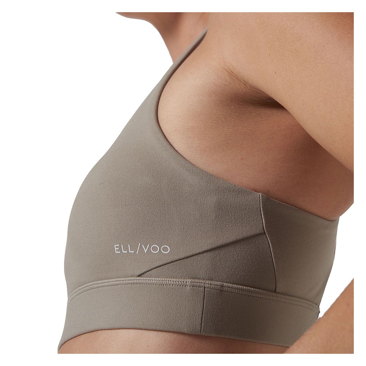 Ell/Voo Womens Studio Crop Sports Bra