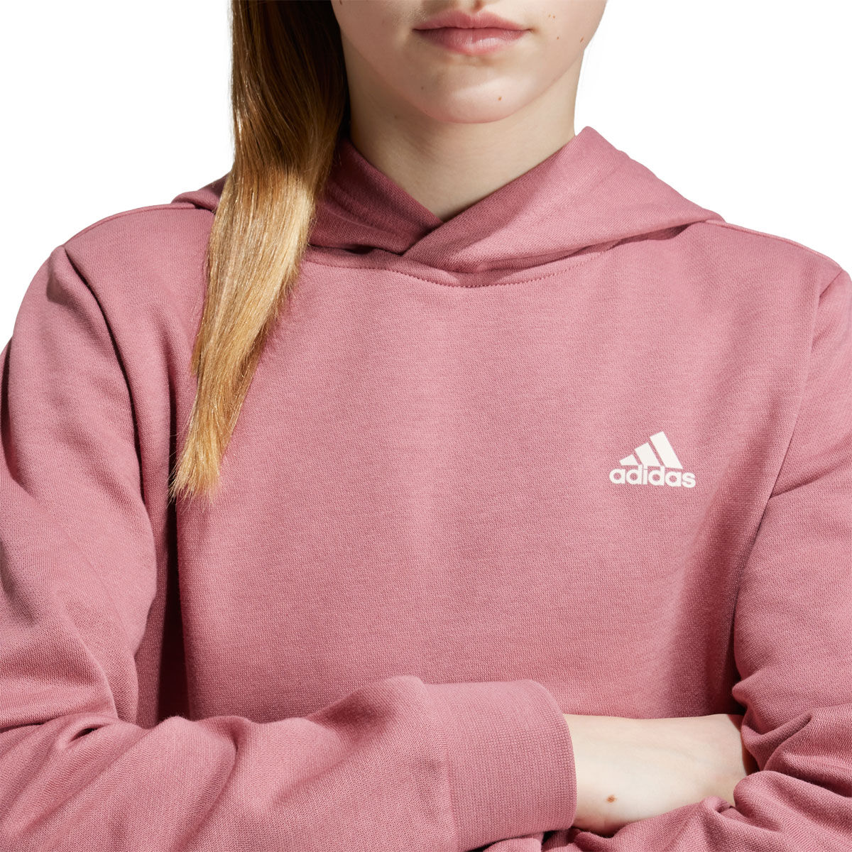 adidas Junior Feel Cozy Fleece Pullover Hoodie