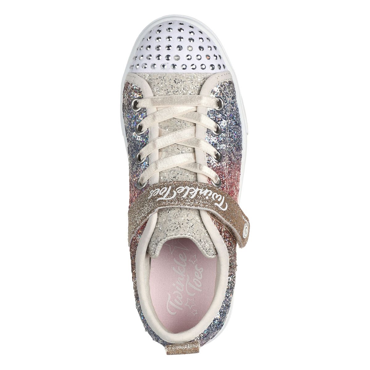 Skechers Twinkle Sparks Sequin Flash PS Kids Casual Shoes