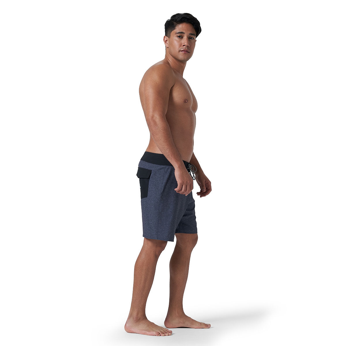 Tahwalhi Mens Solid Board Shorts