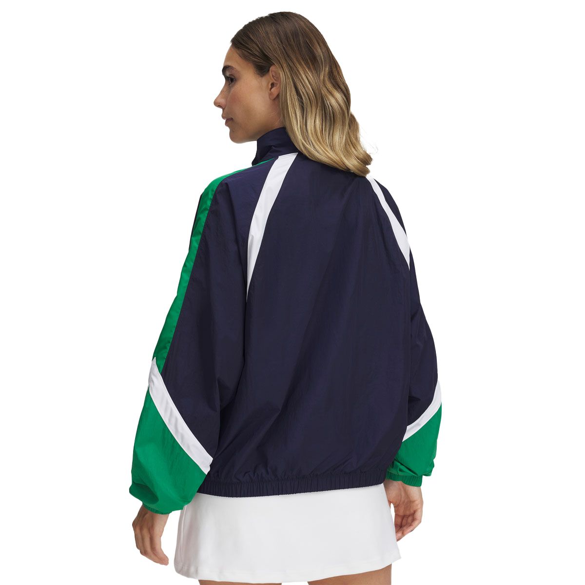 Under Armour Womens Icon Crinkle Track Jacket