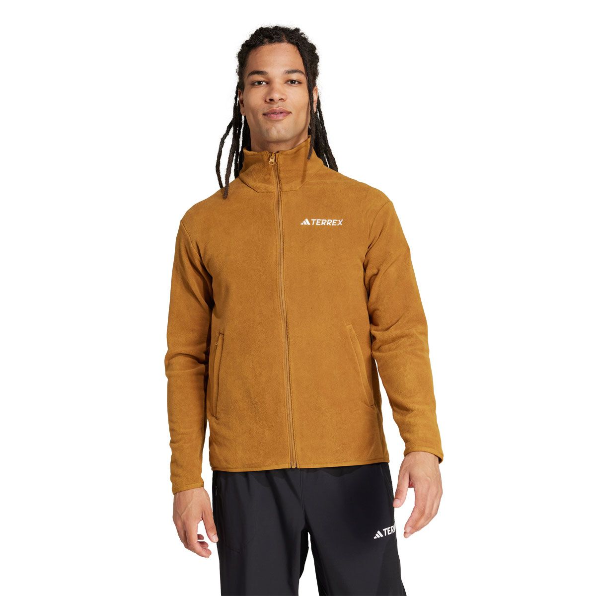 Adidas Terrex Mens Multi Essentials Full Zip Fleece Jacket