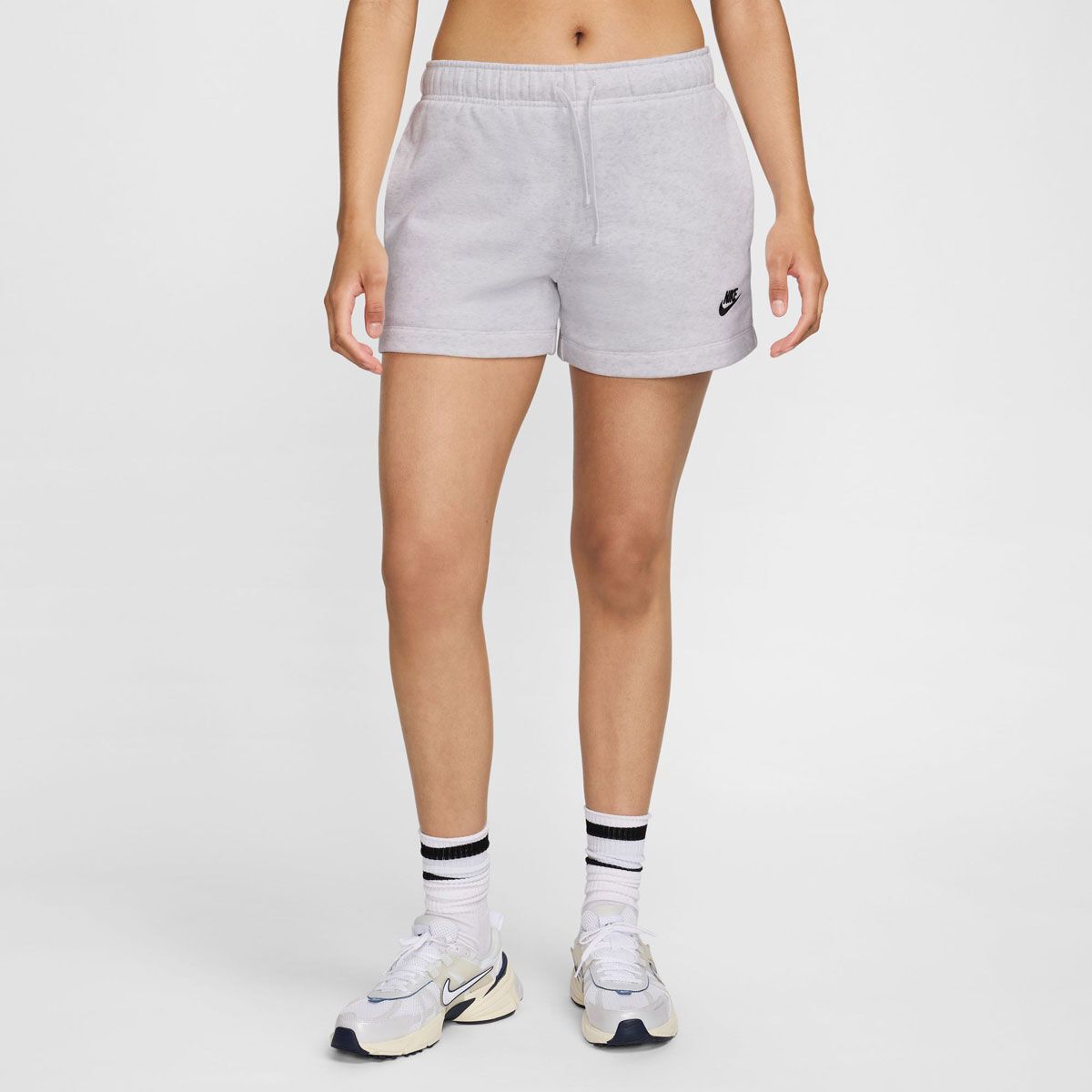 Nike Womens Sportswear Club Fleece Mid Rise Shorts