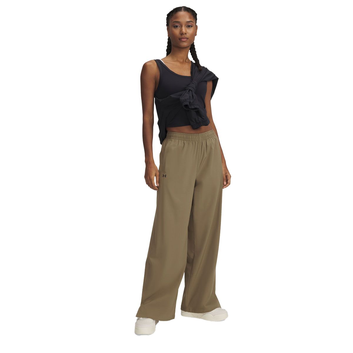 Under Armour Womens Rival Wide Leg Pants